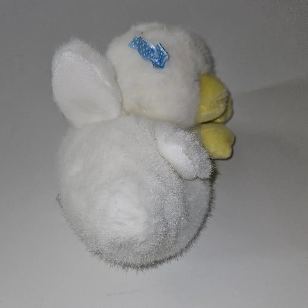 VTG Mom's Lil Litter Duck Chick Plush Lot Mom Baby White Yellow Toy Lot 1992